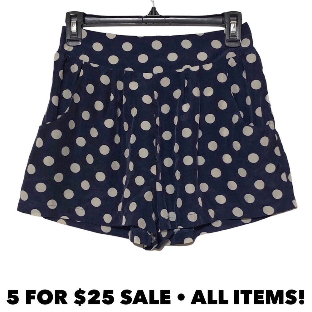 Timing Polka Dot Flowy Shorts